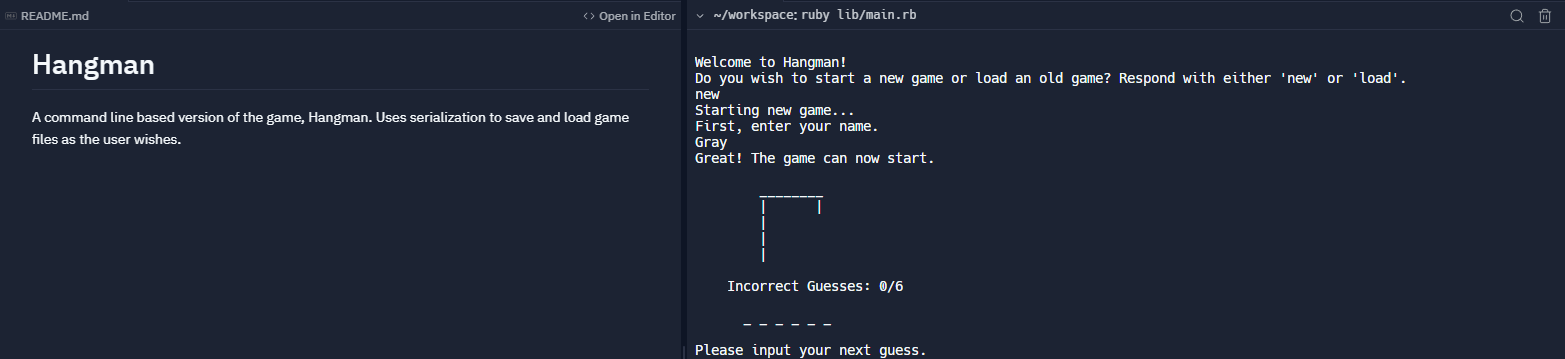 A demo image of the minimal process to using the Character Sheets plugin
