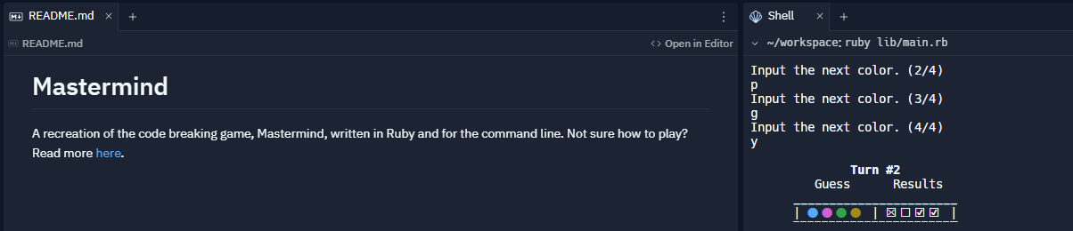 A demo image of the minimal process to using the Character Sheets plugin